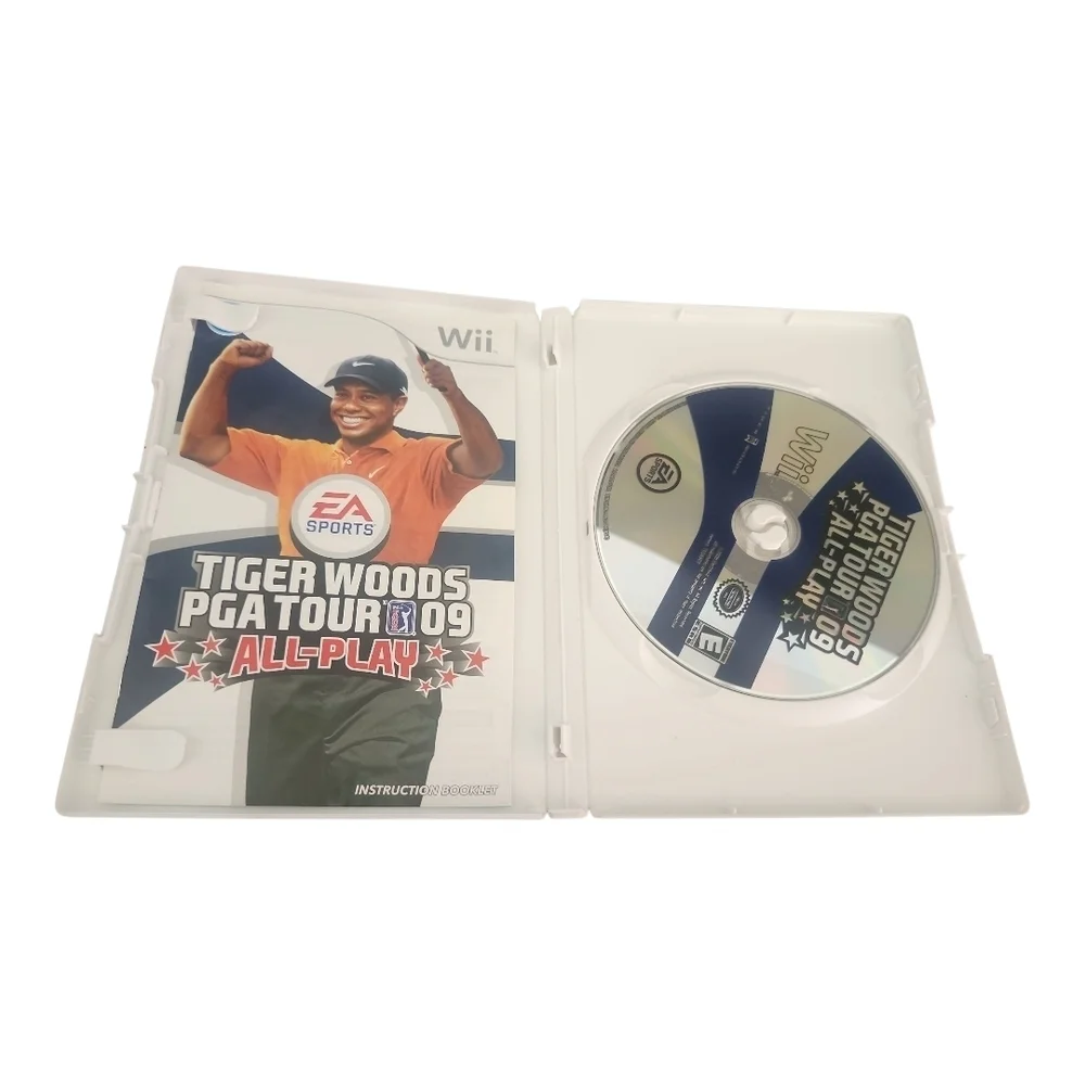 Tiger Woods PGA Tour 09 All-Play (Nintendo Wii) – Complete with Game & Manual
